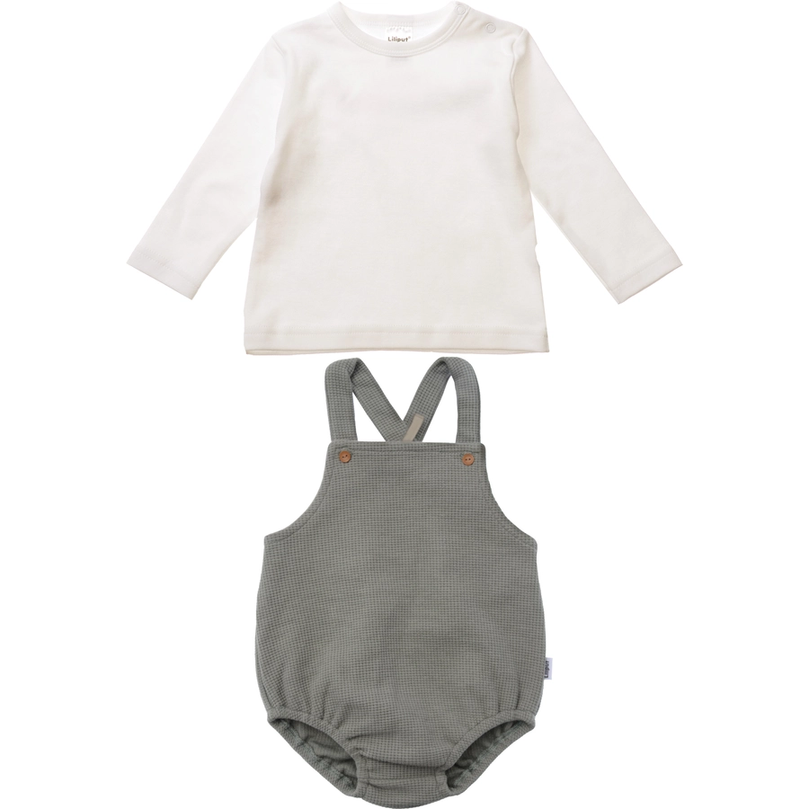 Liliput 2tlg. Set oliv-weiss