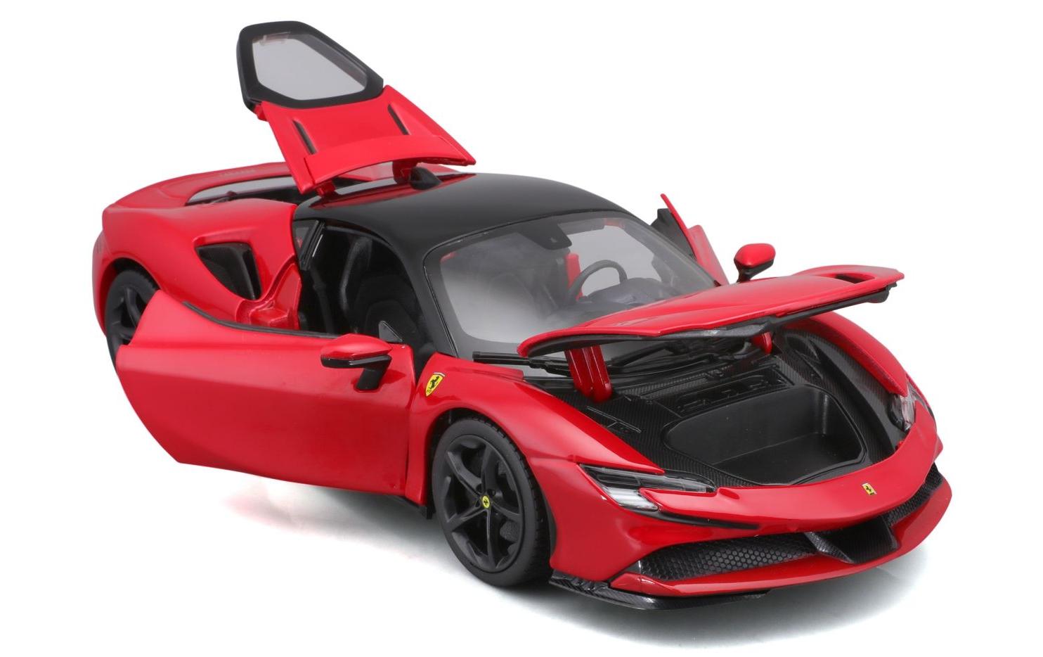Ferrari R&P SF90 Stradale Rot 1:18Sammlermodell im Massstab 1:18