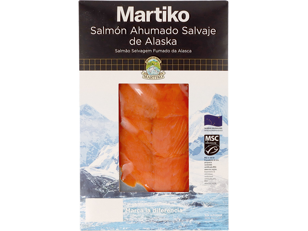 SALMAO FUMADO SELVAGEM MARTIKO ALASKA 80G