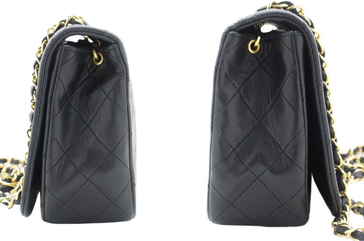 Chanel Vintage Chanel Flap Bag Black