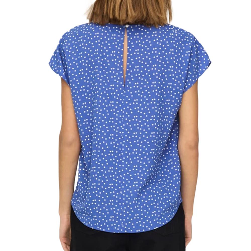 JDY Blouse Bleu à pois Femme JDY Piper