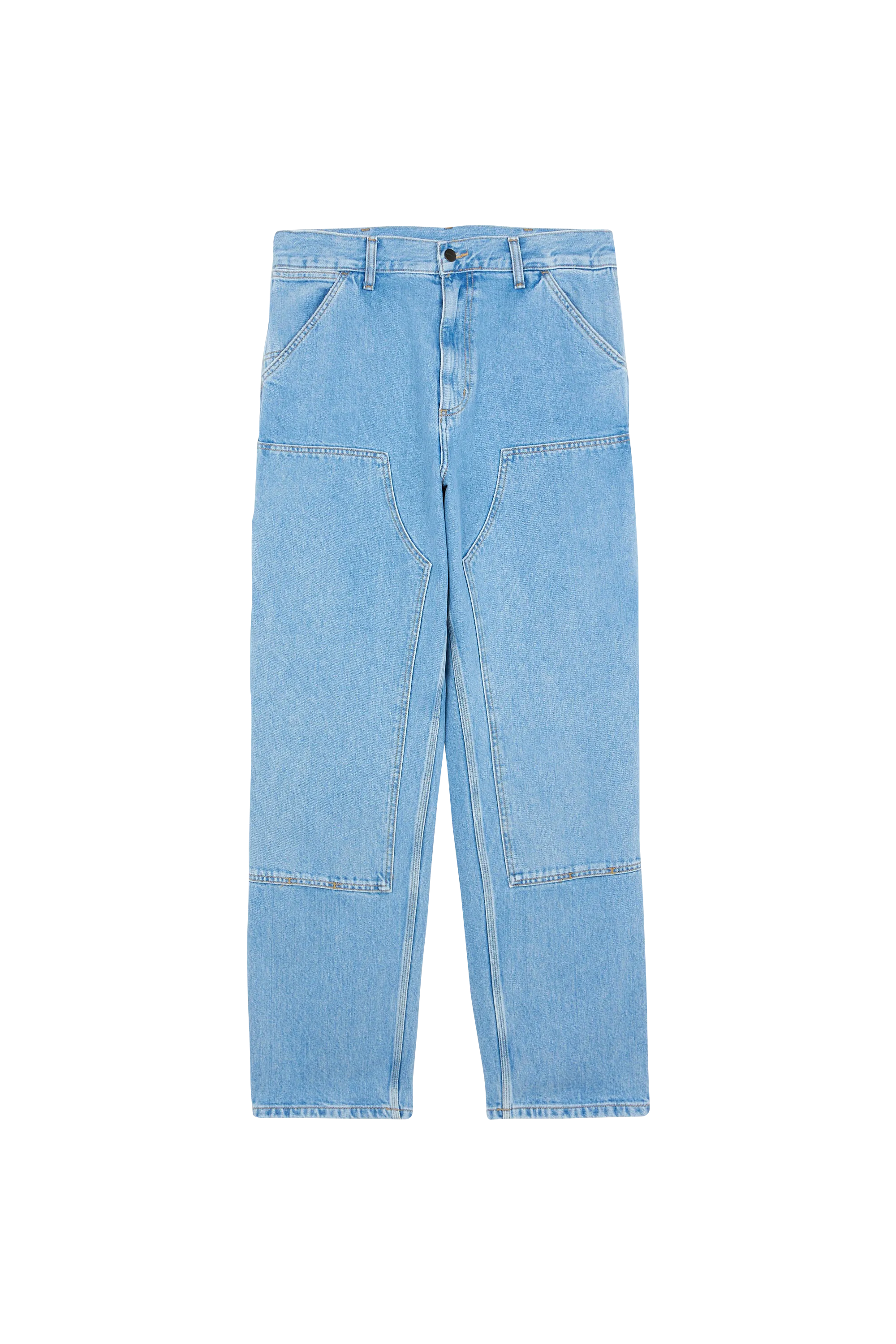 CARHARTT WIP Jean Double Knee Pant Bleu