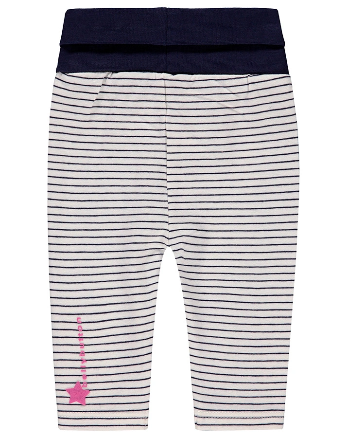 Leggings TINY GIRAFFE gestreift in offwhite