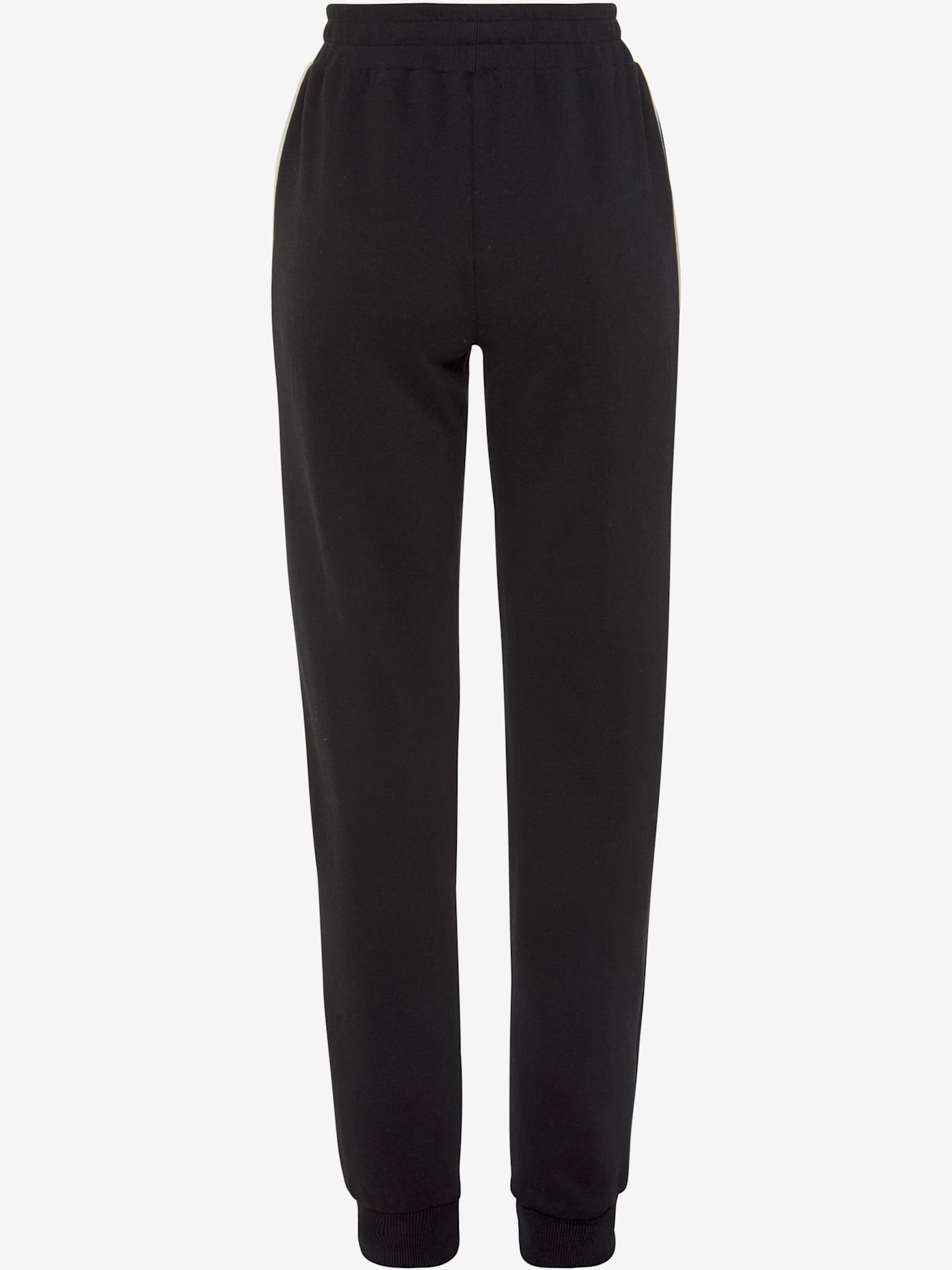 Pantalon molletonné avec poche latérale fendue