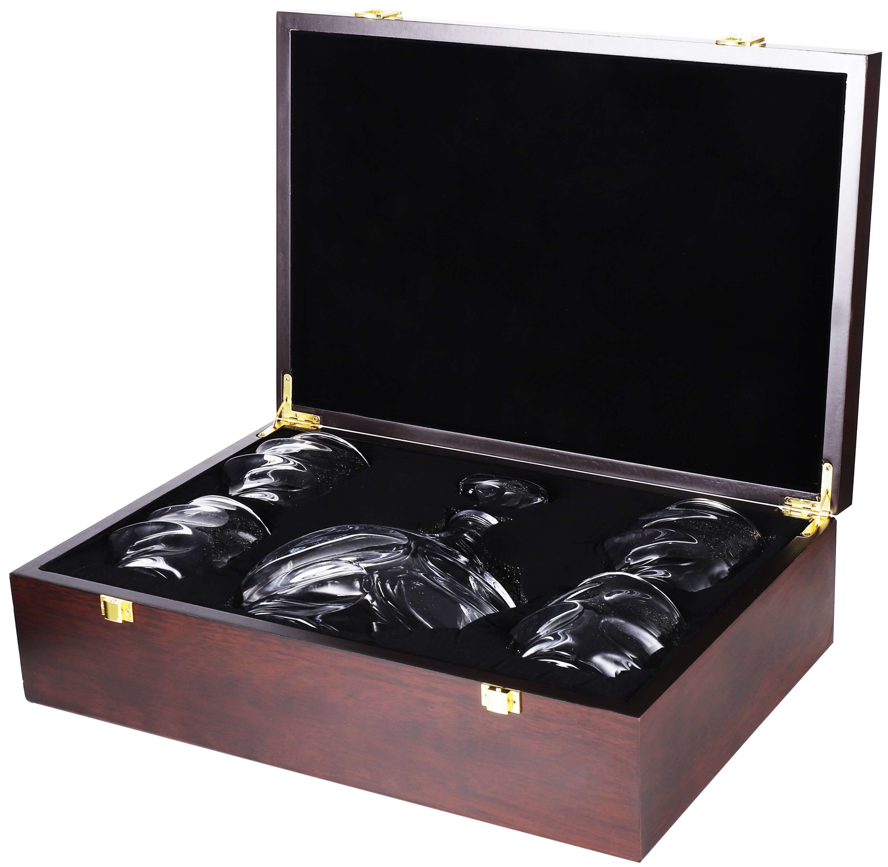 Echos Whiskyset Whiskygläser 7-Teiliges Whiskeyset Geschenkset