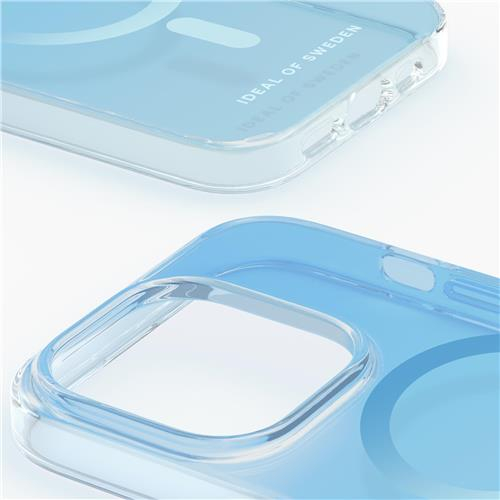 iPhone 14 Pro MagSafe Hardcase Hülle Clear Case Designer (IDCLCMS-I2261P-501) - Light Blue (Blau)