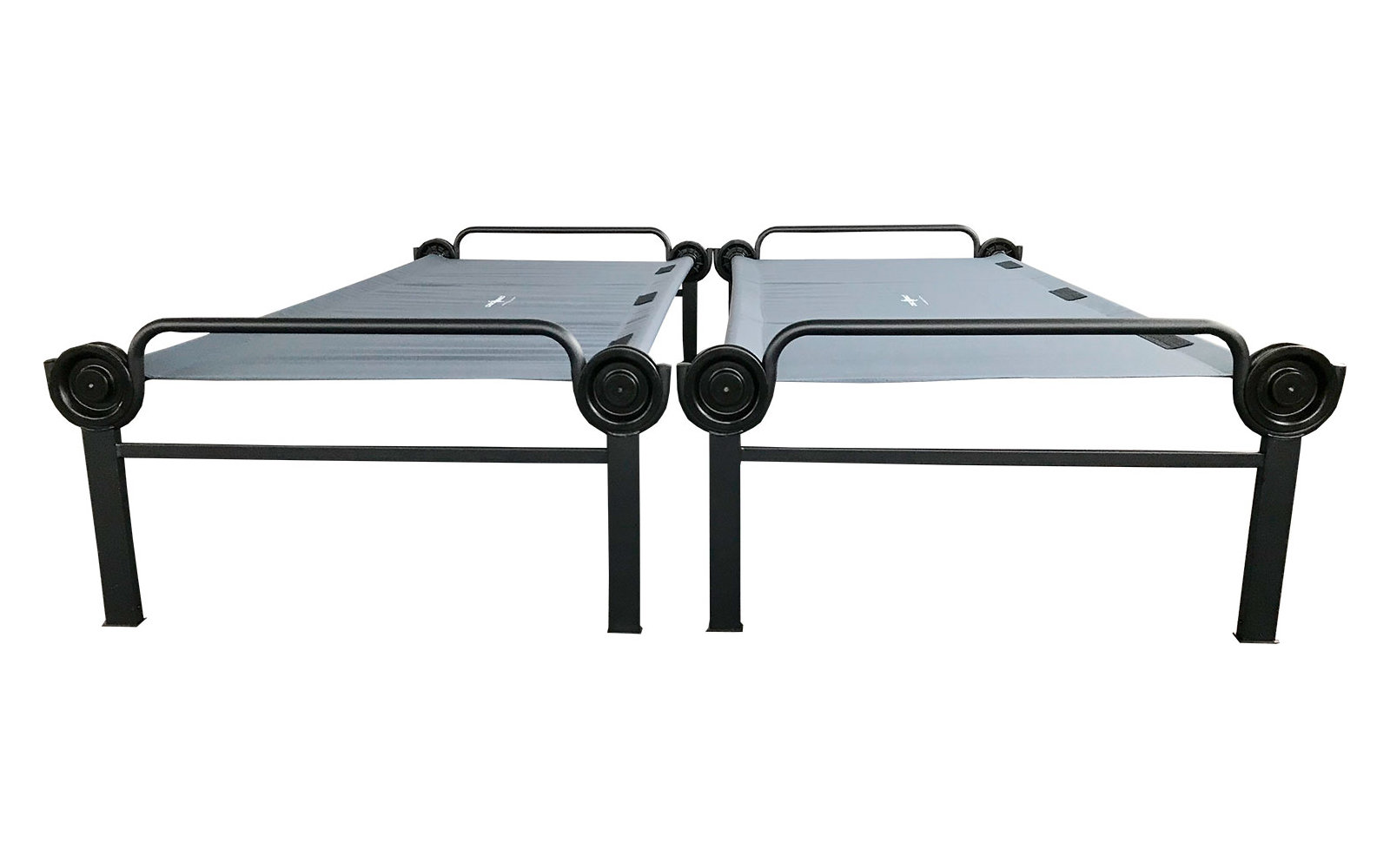 Disc-O-Bed XLT Single Edition Camping Feldbett mit Seitentasche