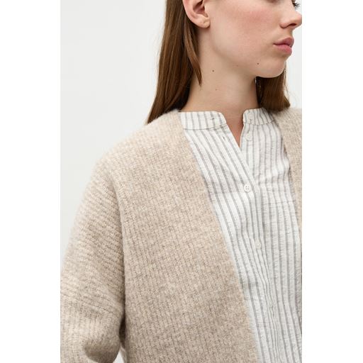 mbyM Axane-M Cardigan, Light Taupe Melange, L/XL