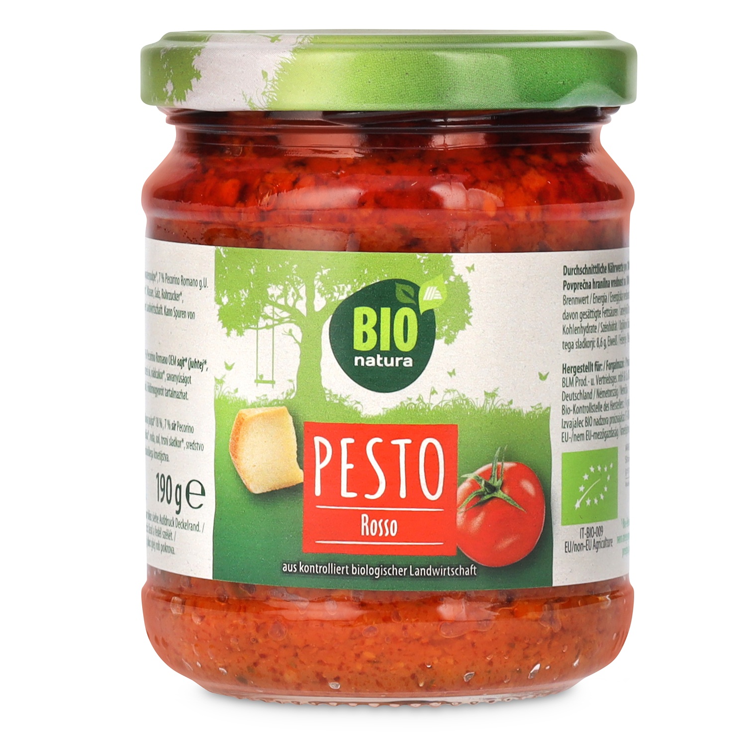 BIO NATURA BIO-Pesto, Rosso 190 g