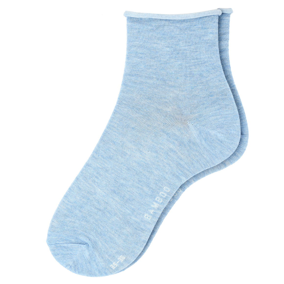 Gina Benotti 1 Paar Damen Socken mit Viskose hellblau