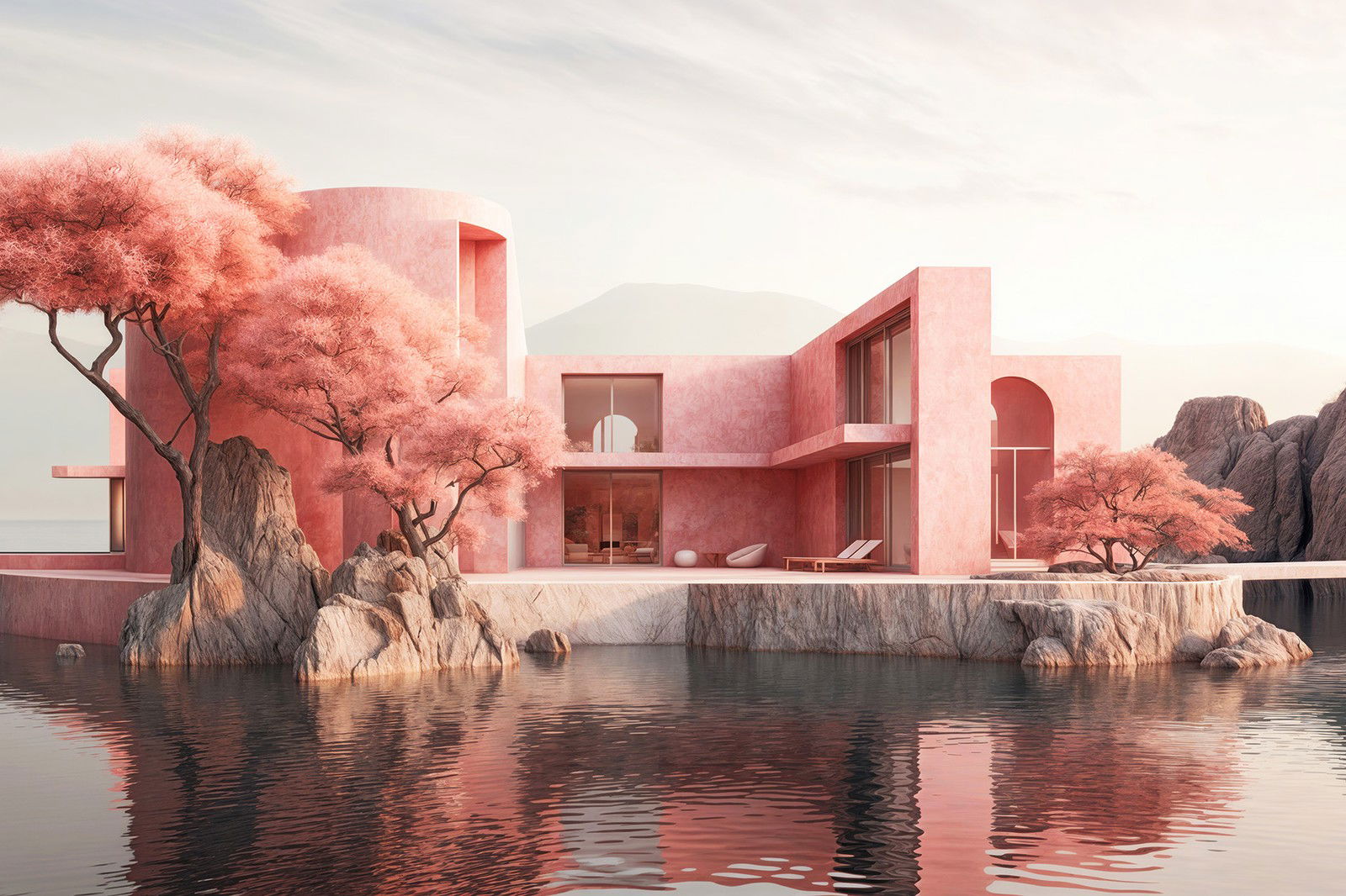Brutalist Villa 3 by Cristina La Porta - Limited Edition. Edition of: 150. Signed.