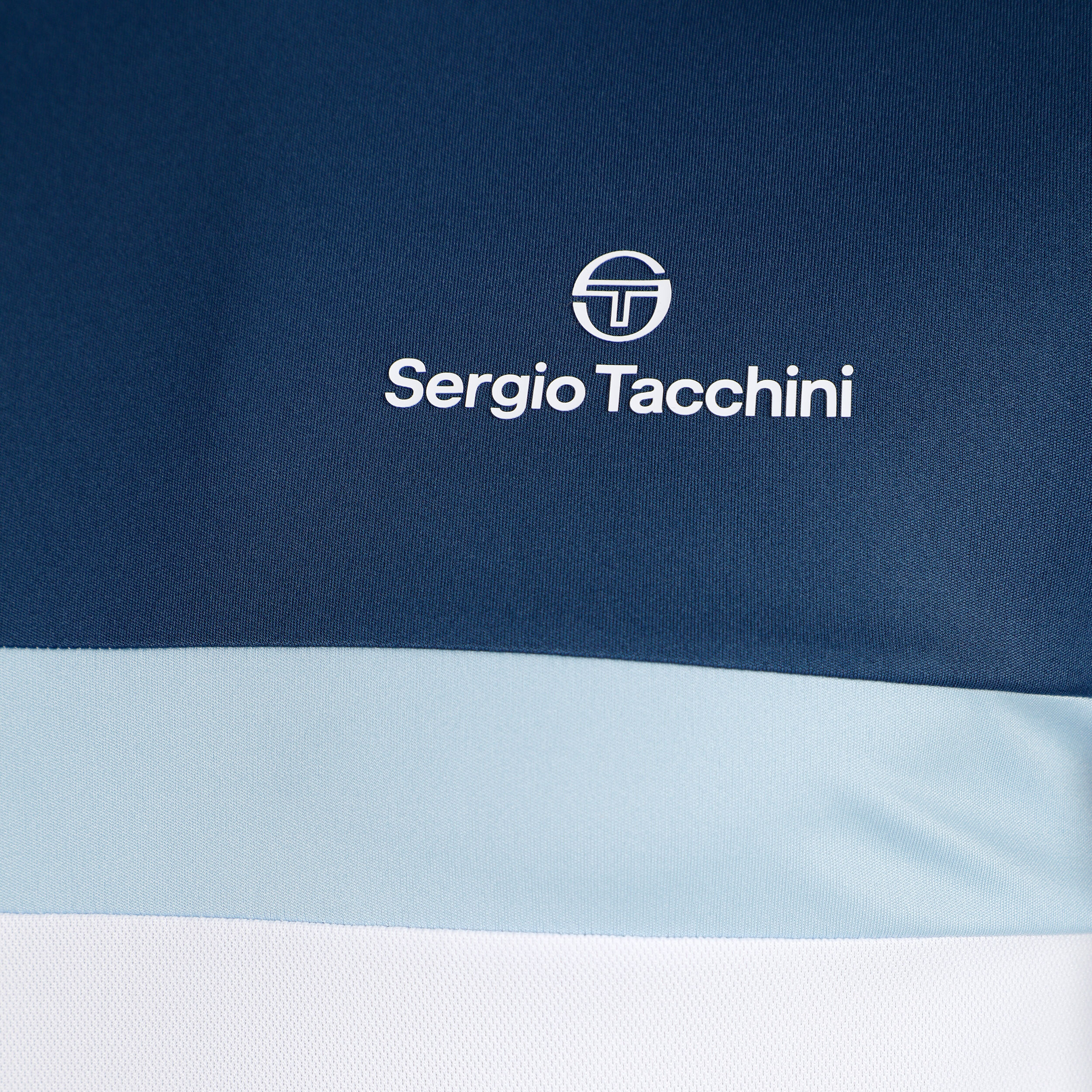Sergio Tacchini Alata T-shirt Hommes - Blanc , Bleu