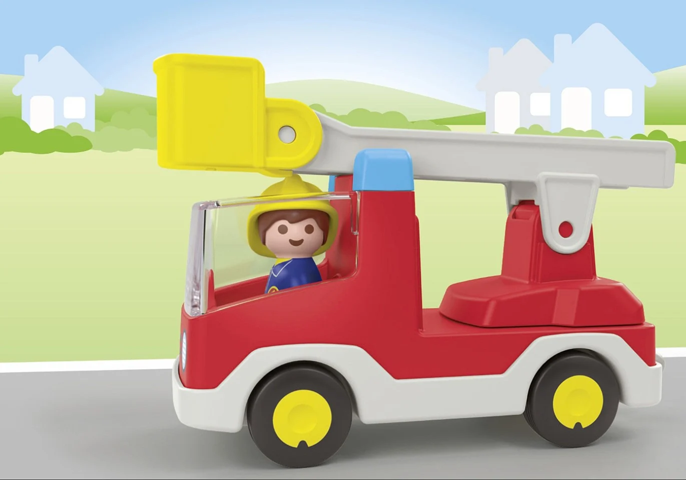 Playmobil - Brandbil med stige (71683)