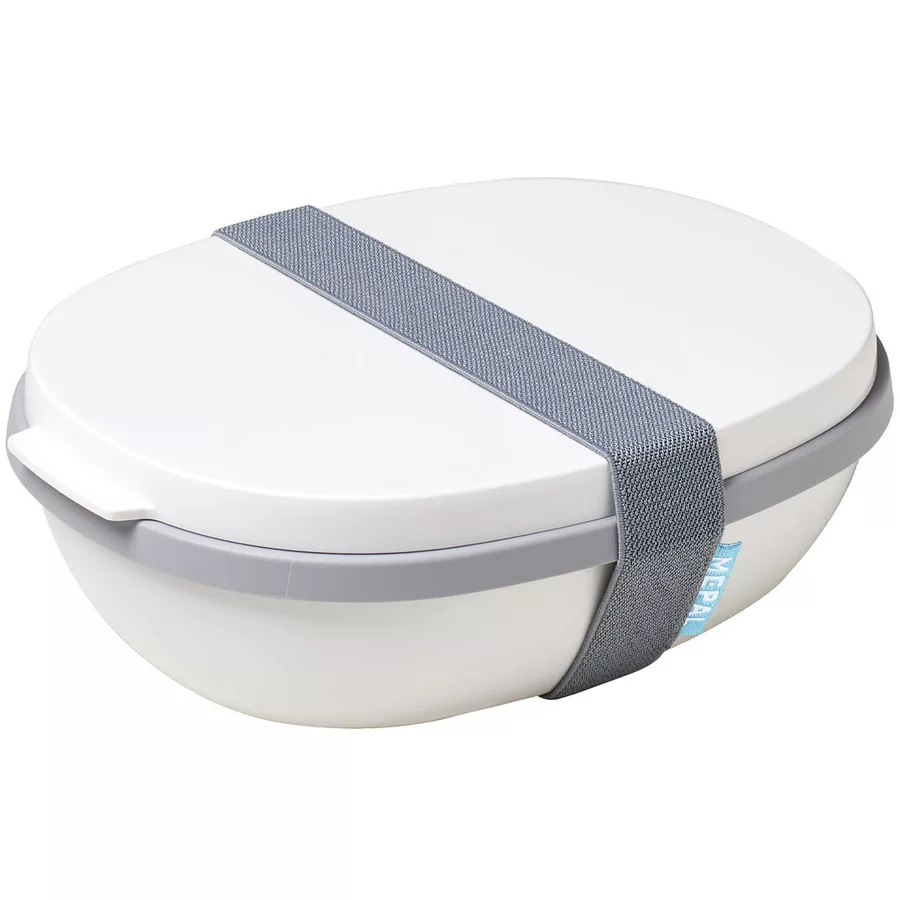 Mepal Lunchbox Duo Ellipse 825 + 600 ml weiß