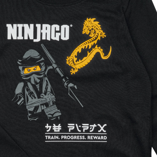 LEGO Wear  - LWTAYLOR 624 - T-SHIRT L/S - Noir