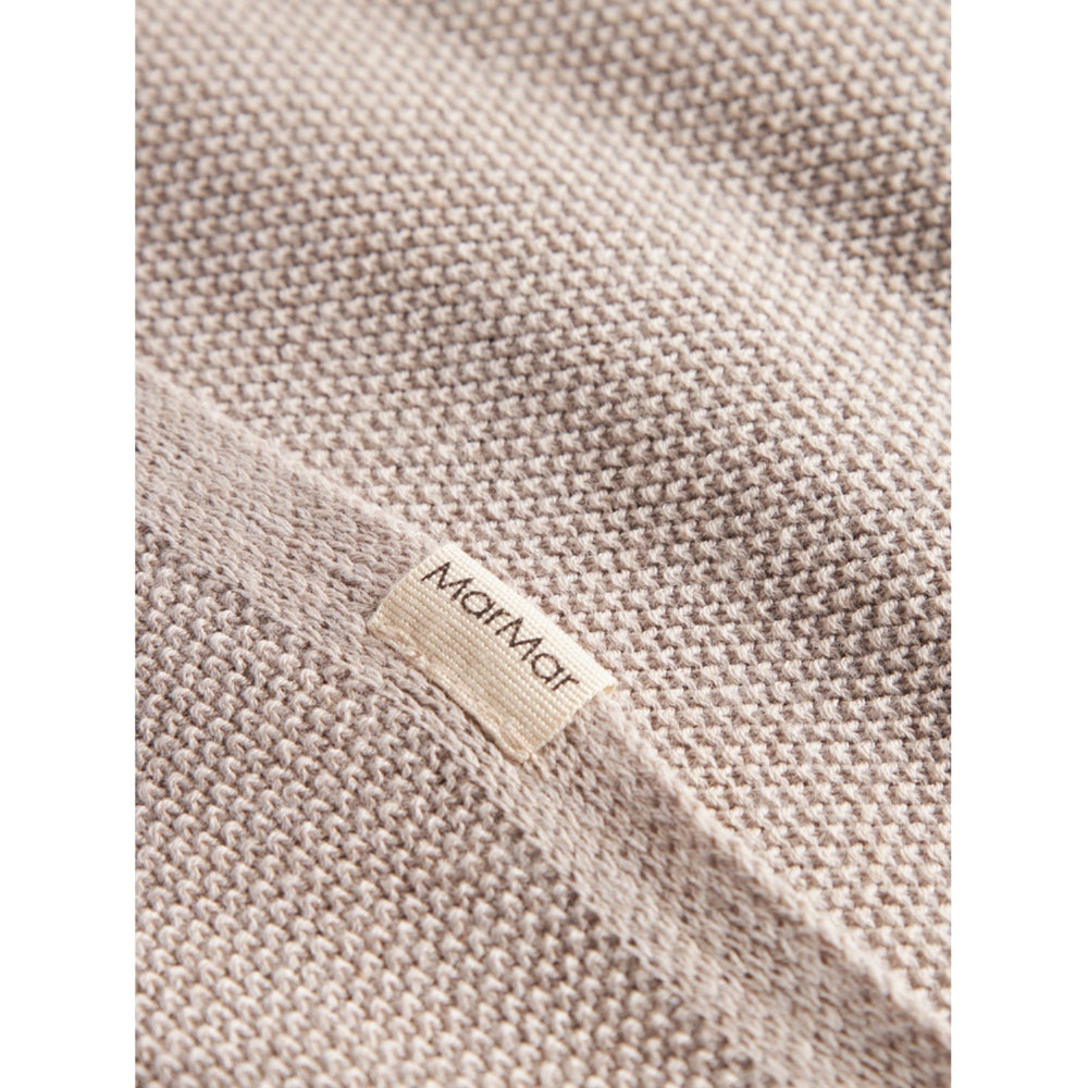 Køb MarMar New Born Modal Mix Pearl Cashew Melange Alia Strik Tæppe