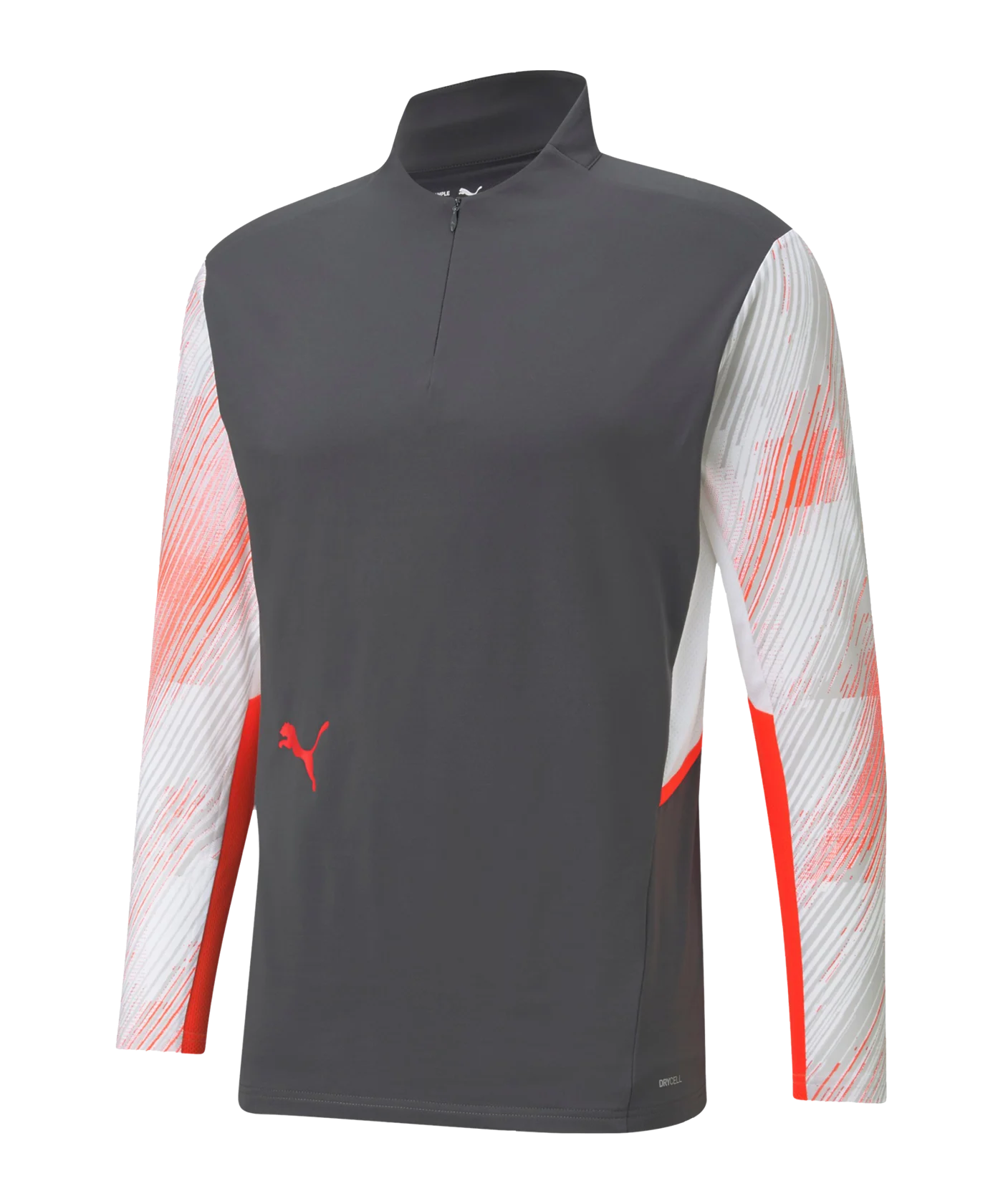 PUMA individualCUP HalfZip Sweatshirt Weiss F41