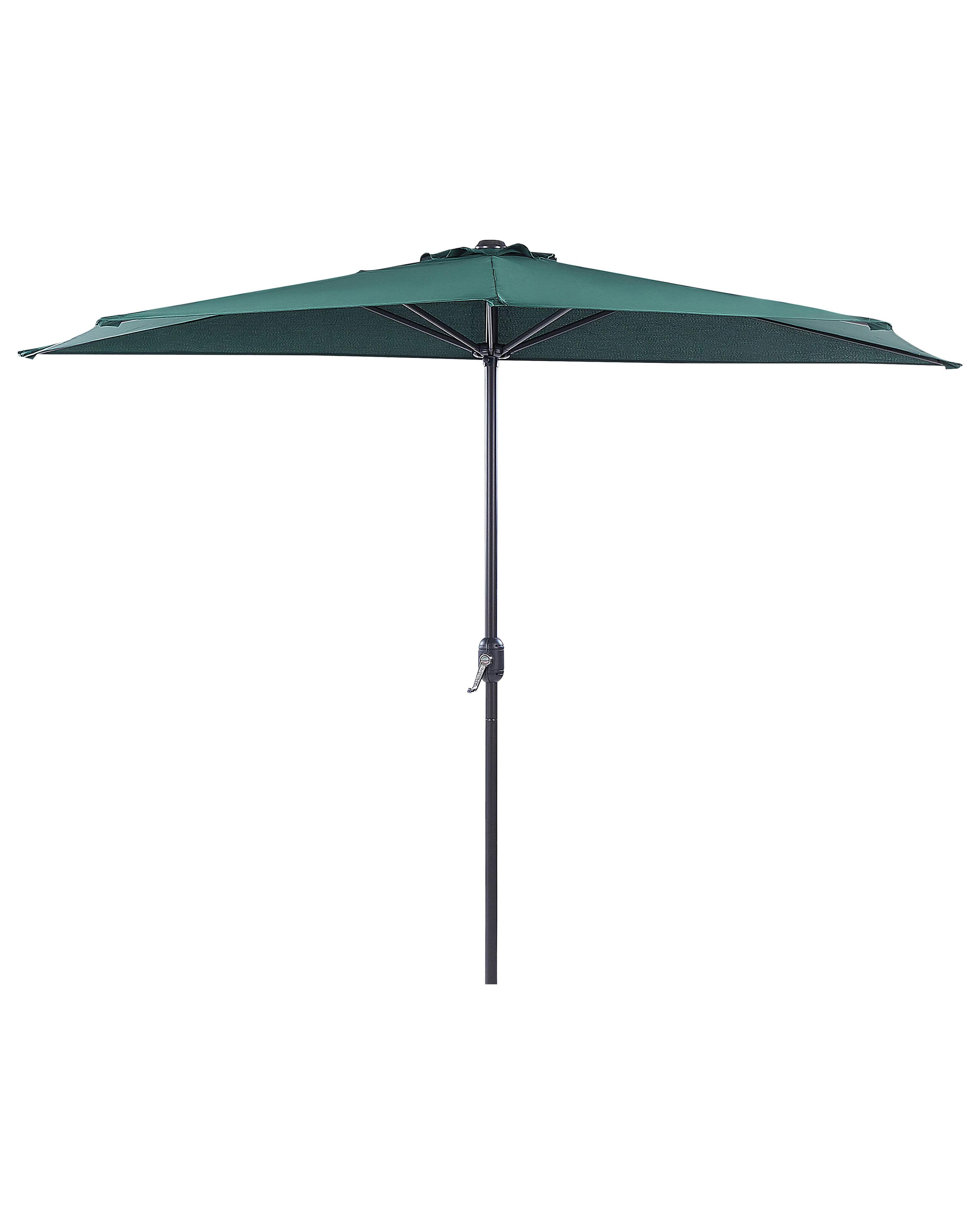 Halfronde parasol 270 cm GALATI Groen