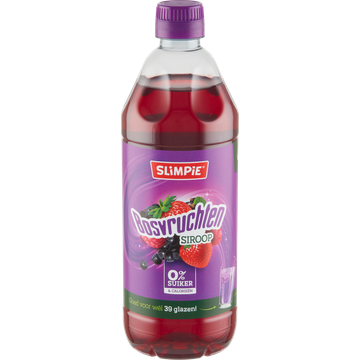 Slimpie Bosvruchten Siroop 650 ml