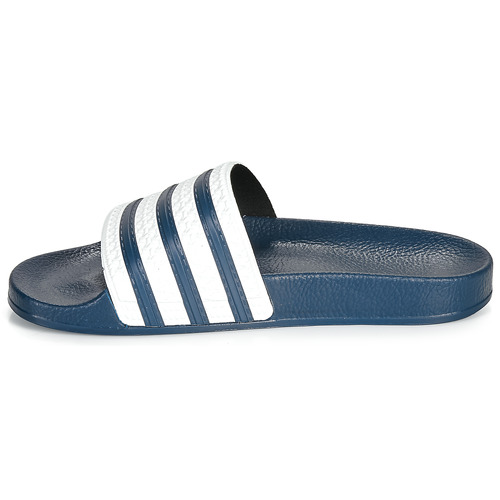 adidas Originals - ADILETTE - Bleu / blanc