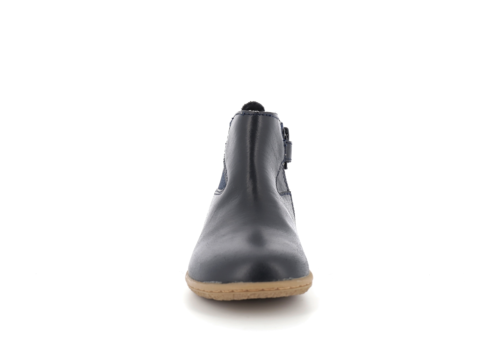 Kickers-744611 Cuir Bleu nuit