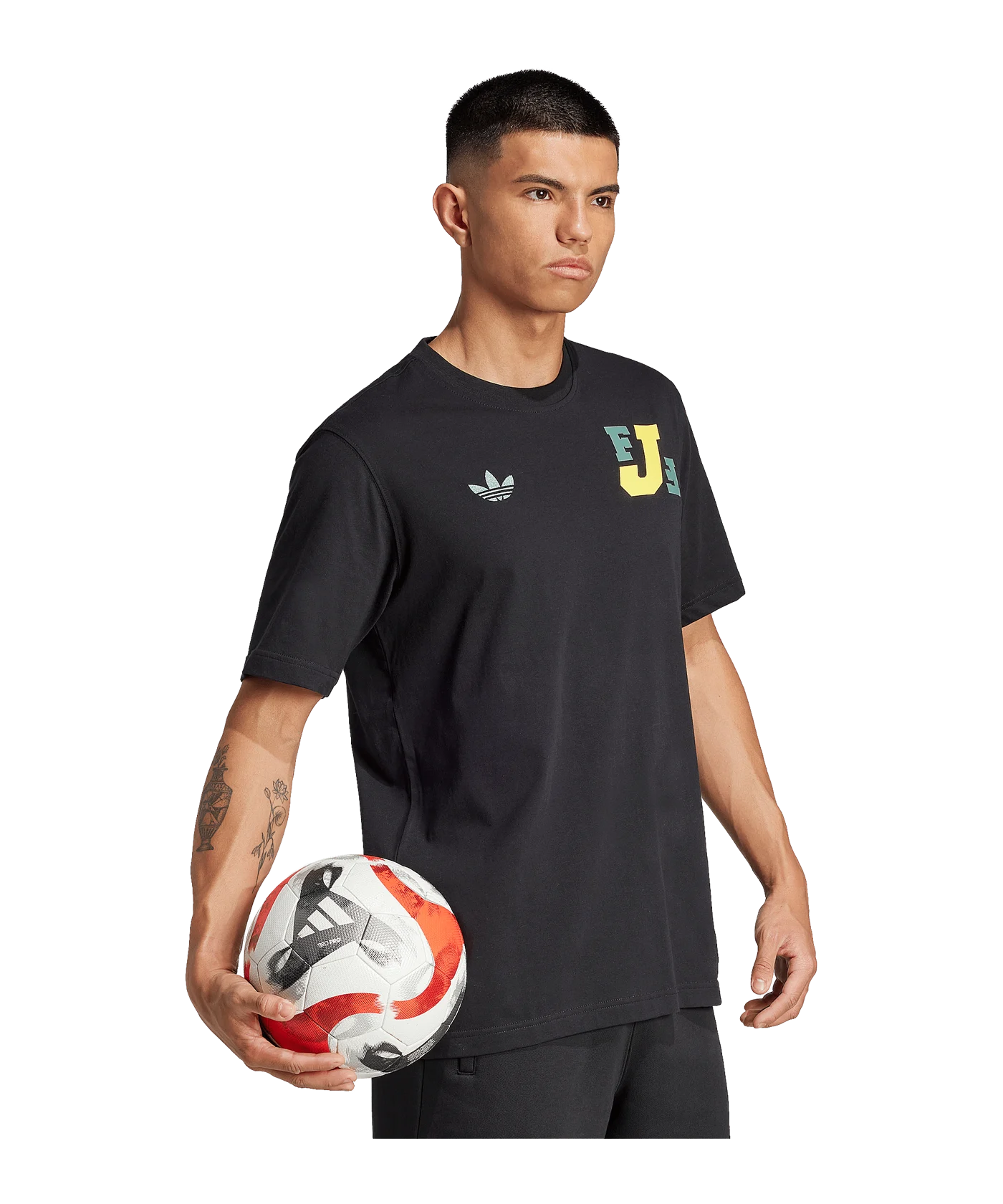adidas Originals Jamaica VRCT T-Shirt Schwarz