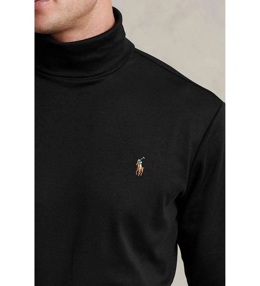 Camiseta básica preta da Ralph Lauren