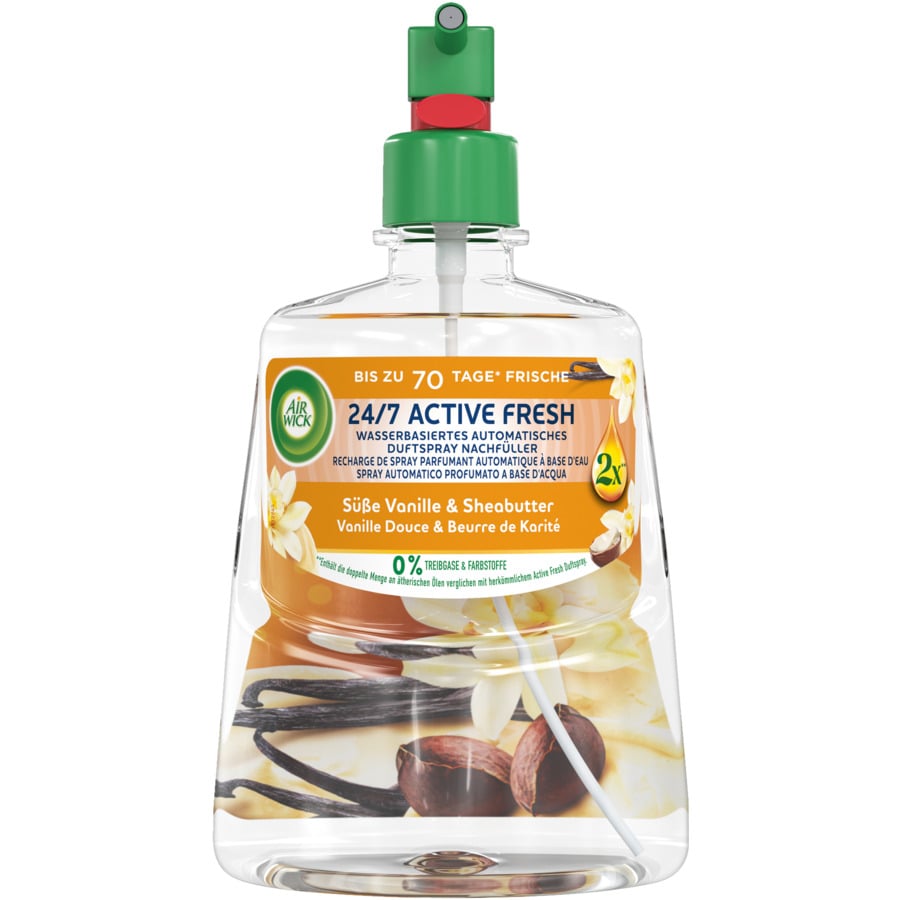 Airwick Active Fresh Nachfüller Cotton & Weisse Orchidee 228 ml