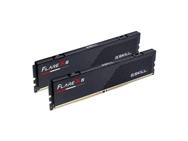 G.Skill Flare X5 - DDR5 - sæt - 64 GB: 2 x 32 GB - DIMM 288-PIN lav profil - 3000 MHz / PC5-24000 - CL30 - 1.4 V - ikke bufferet - on-die ECC - mat sort