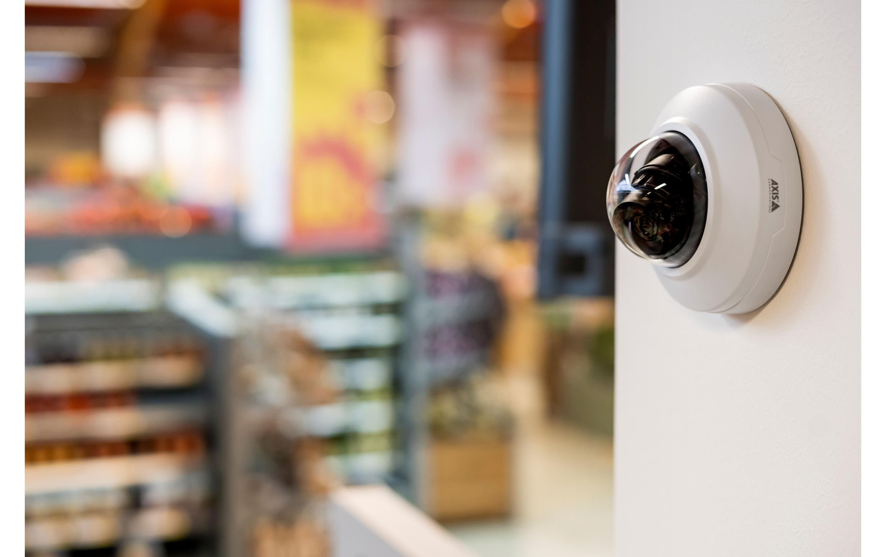 Netzwerkkamera M4218-LV<br>8-MP-Dome-Kamera mit Variofokusobjektiv, IR und Deep Learning