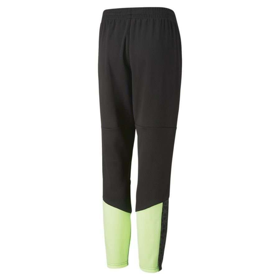 PUMA Bas de Survêtement IndividualCUP - Noir/Vert Enfant