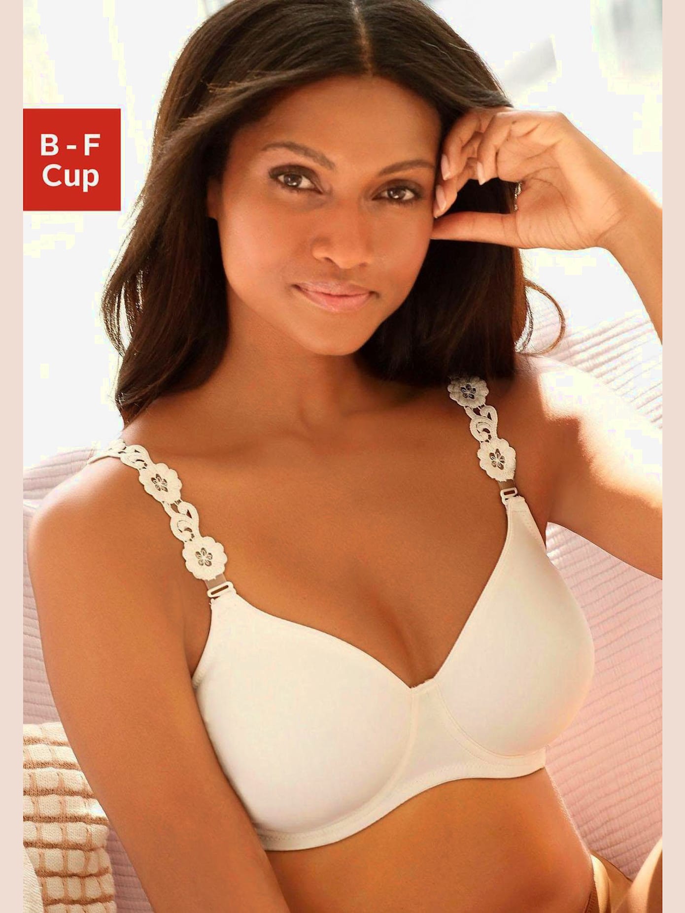 Soutien-gorge spécial t-shirt soutien-gorge classique à armatures avec bretelles interchangeables tendance