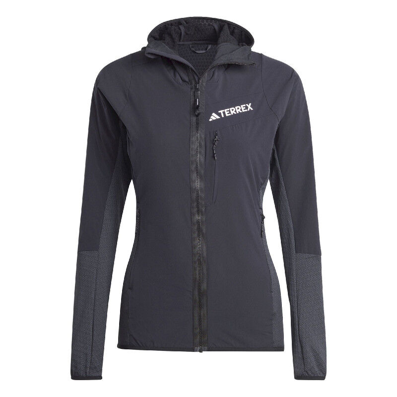 Terrex Fleece Wind Hooded Jacket - Polaire femme