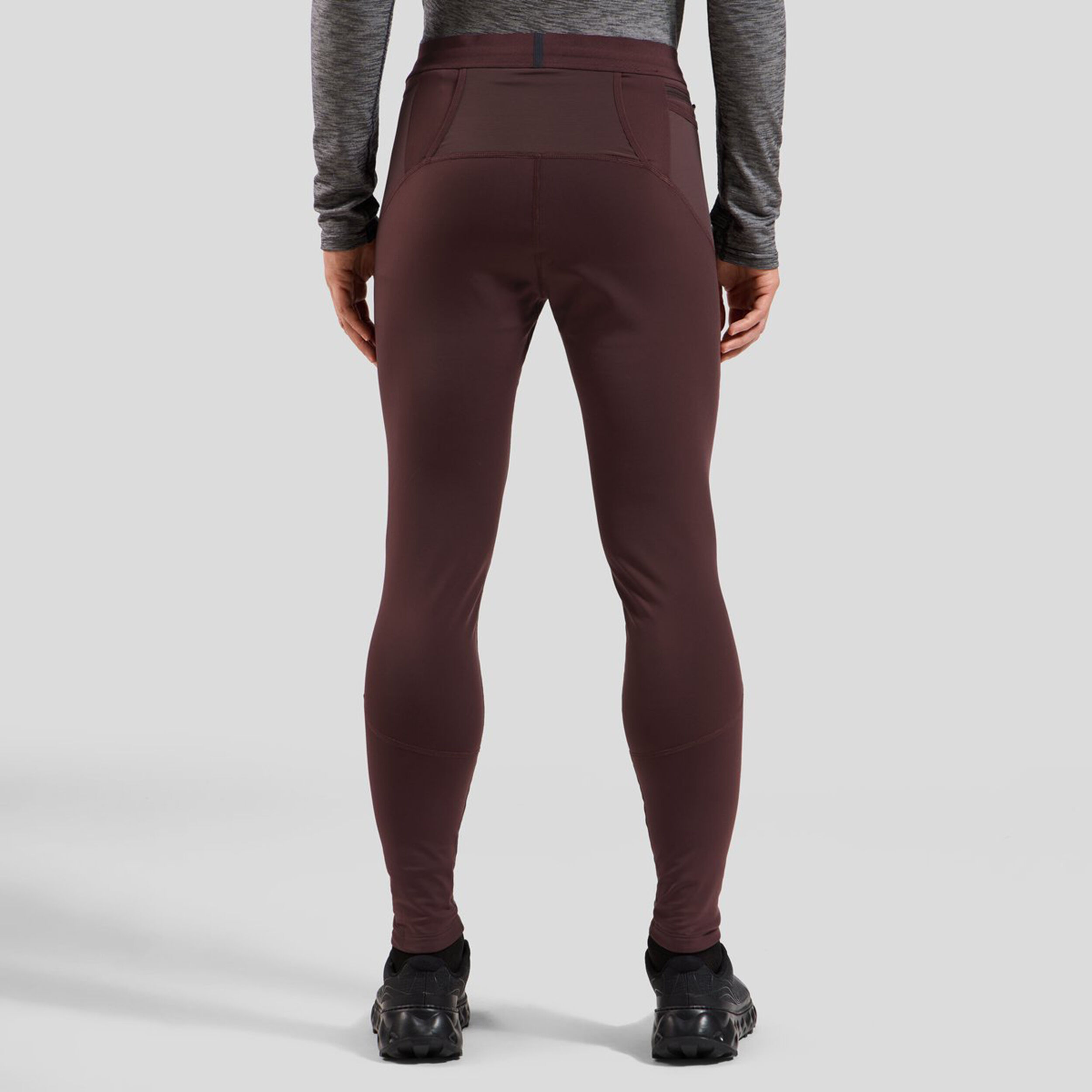 Odlo X-Alp Winter Collant De Course Hommes - Marron
