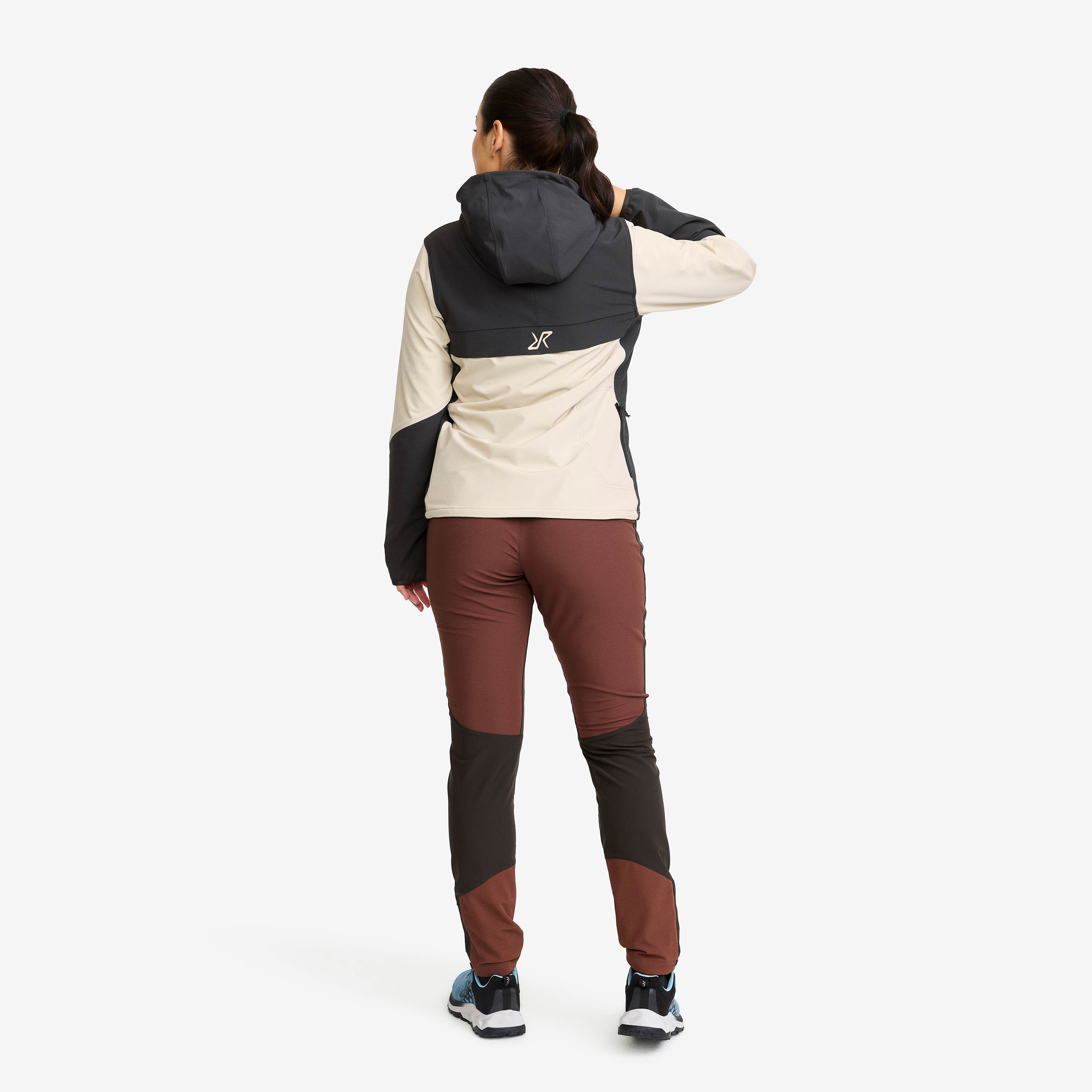 Ridge Trek Stretch Jacket Dame Anthracite/Peyote