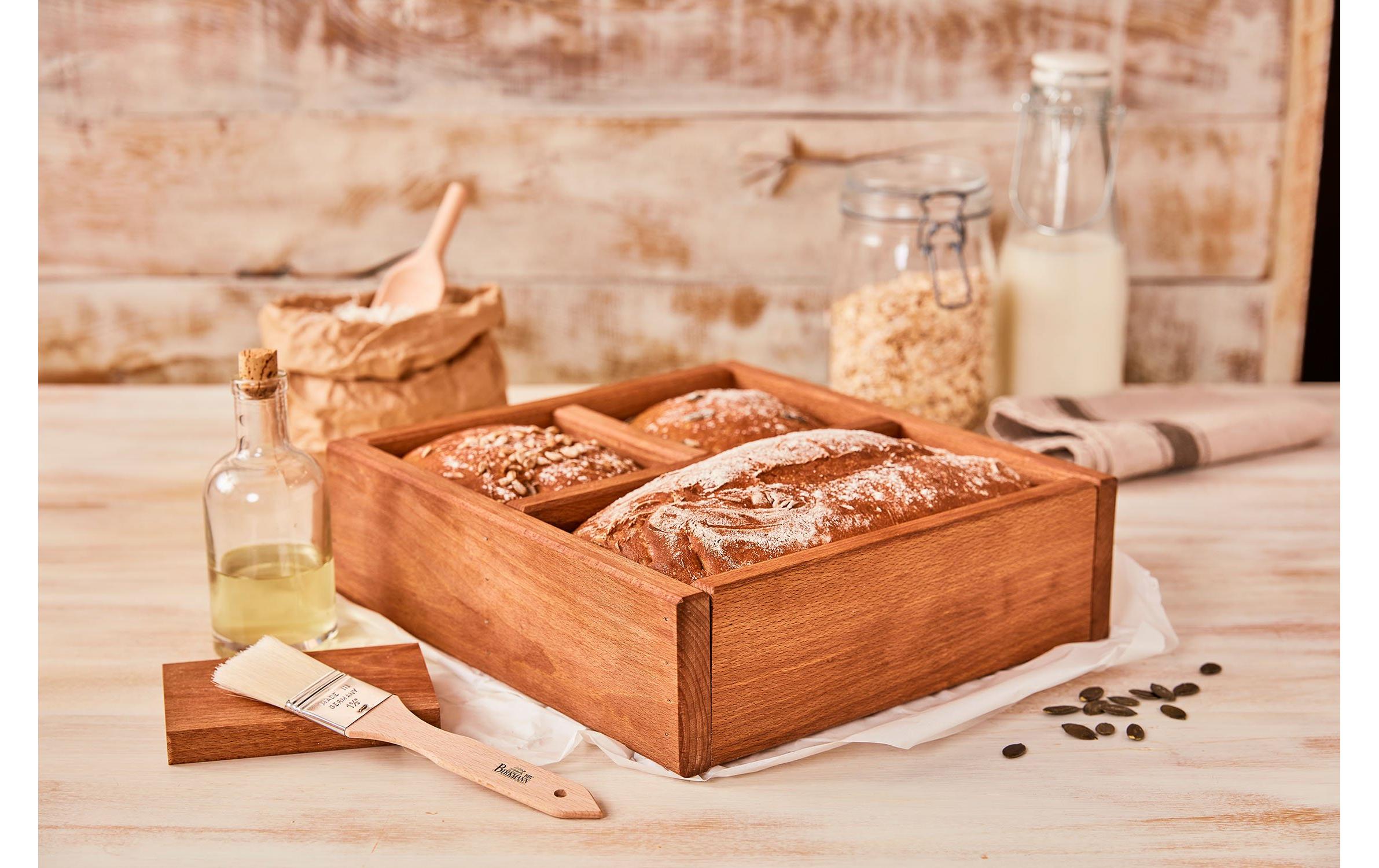 Backrahmen Laib und Seele EckigBrotbackrahmen aus Buchenholz