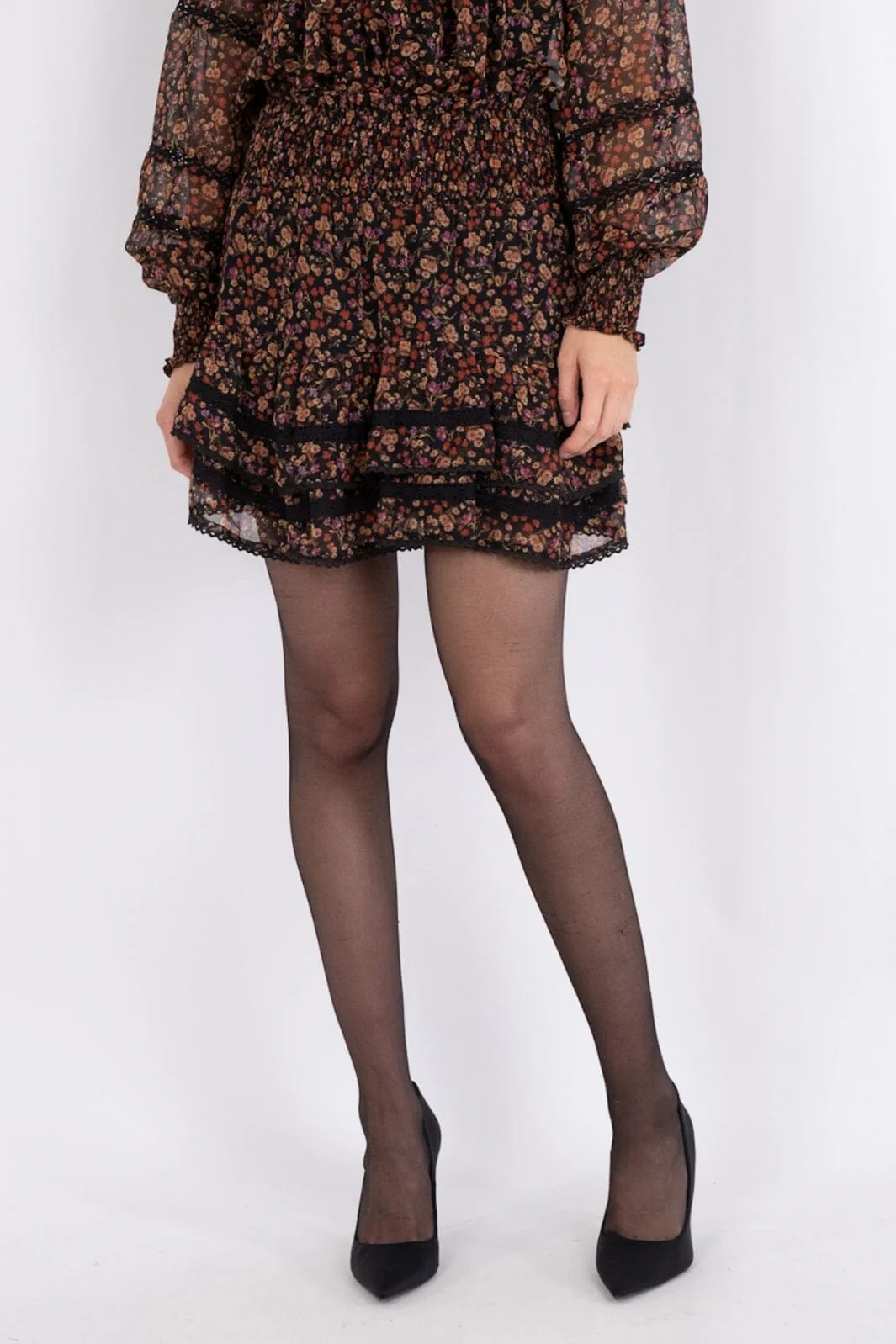 Neo Noir Marna Garden Skirt