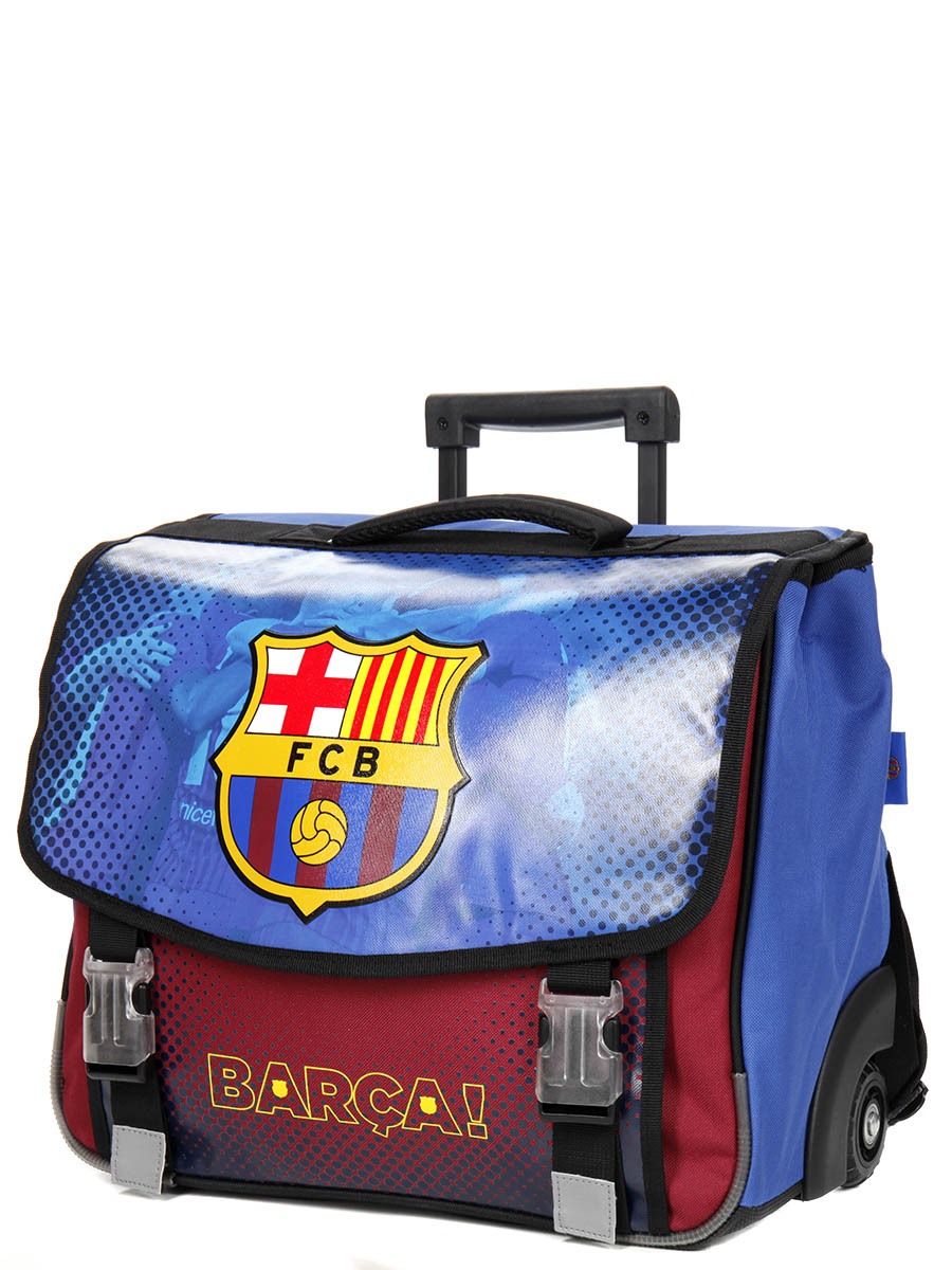 Cartable À roulettes FC Barcelone 42 cm