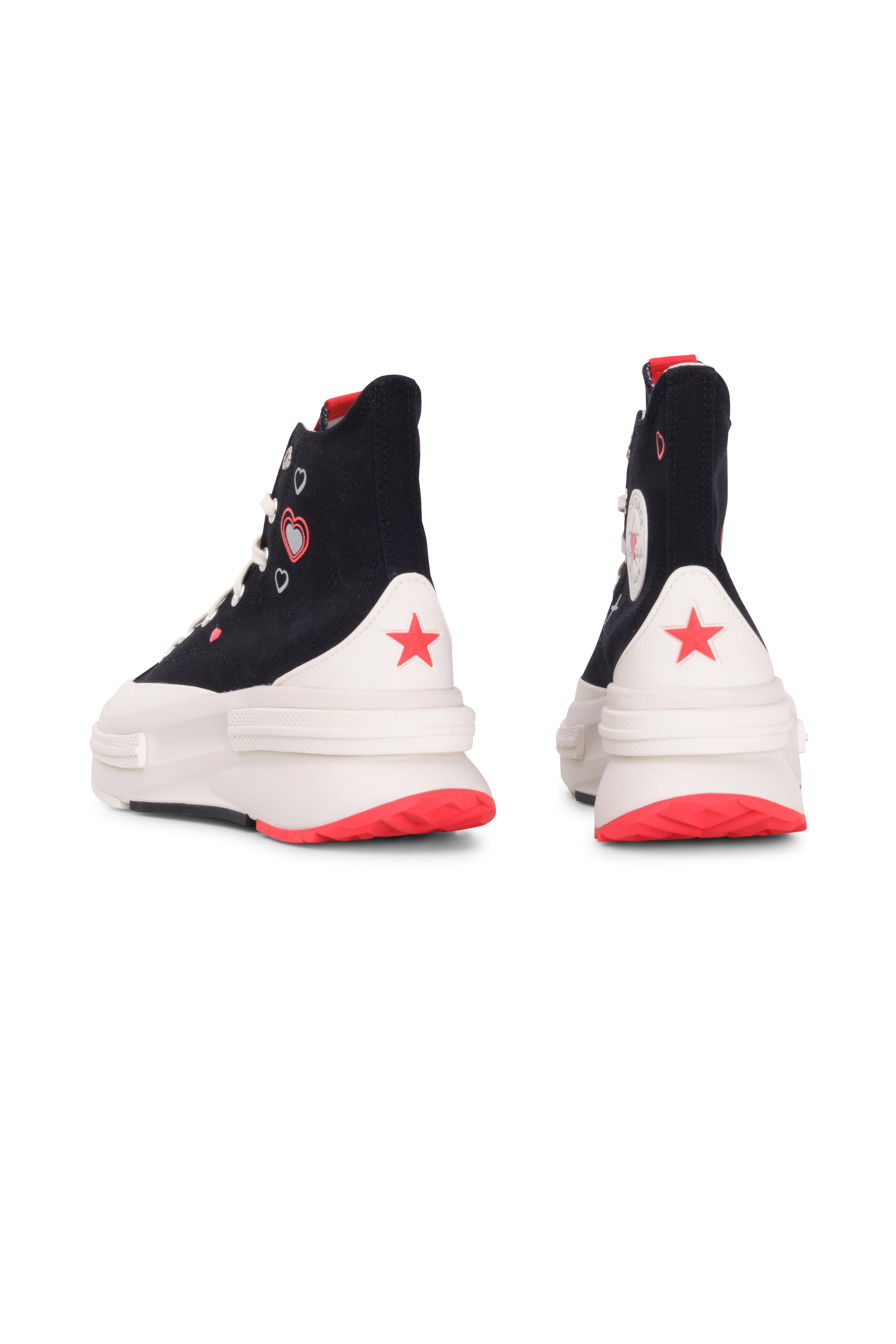 CONVERSE Baskets montantes RUN STAR LEGACY CX PLATFORM Y2K HEART Noir
