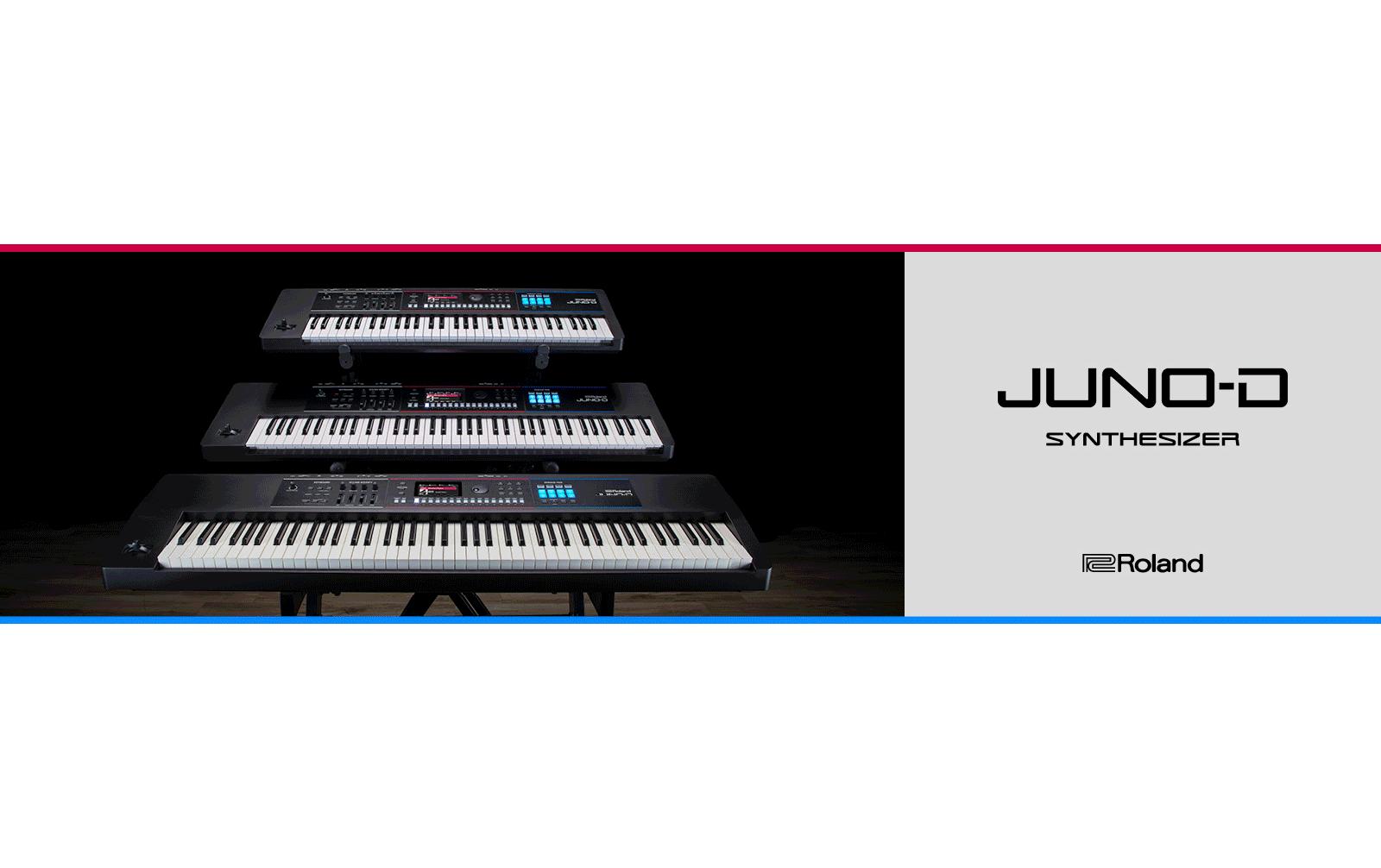 Synthesizer JUNO-D6<br>Kompakter 61-Tasten-Synthesizer