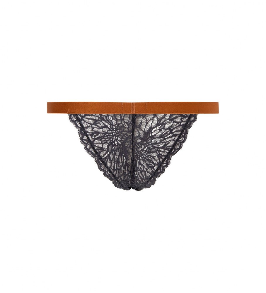 Cueca de veludo preta da Pepe Jeans