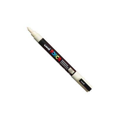 Posca - Marqueur peinture pointe fine - ivoire
