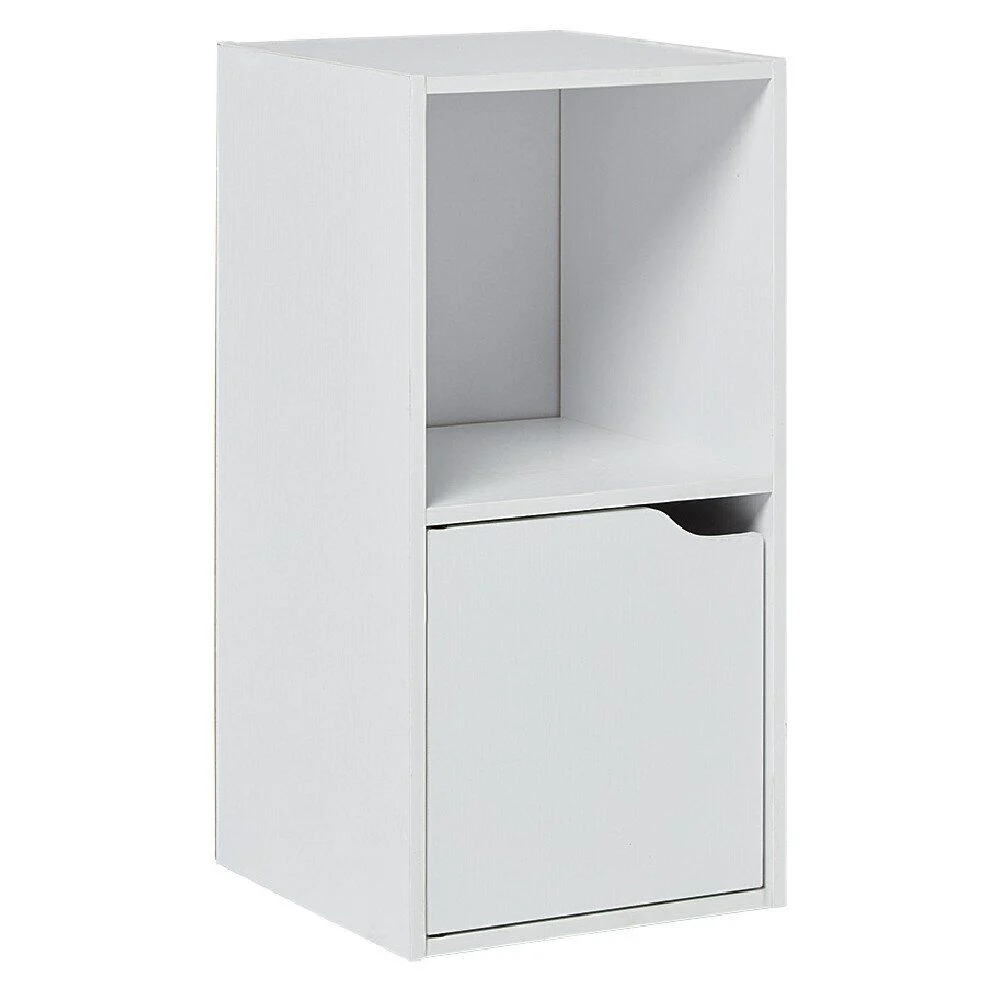 Étagère Adam en bois blanc 2 niches