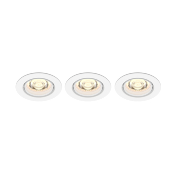 Philips Impala inbouw set 3x6w wit