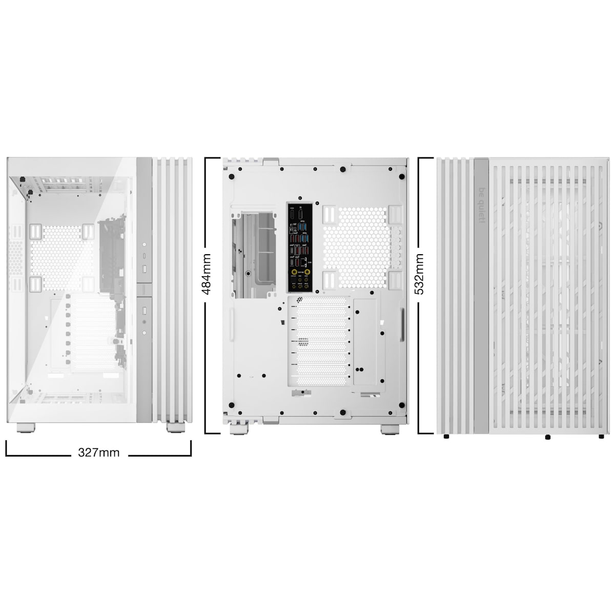 Be quiet! LIGHT BASE 900 DX PC kabinett (hvit)