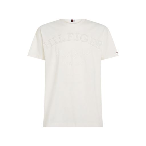 Tommy Hilfiger Monotype High Arch T-shirt, Ancient White, 3XL