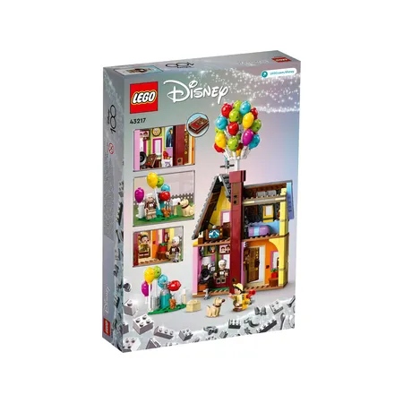 LEGO® Disney™ 43217 Carls Haus aus „Oben“