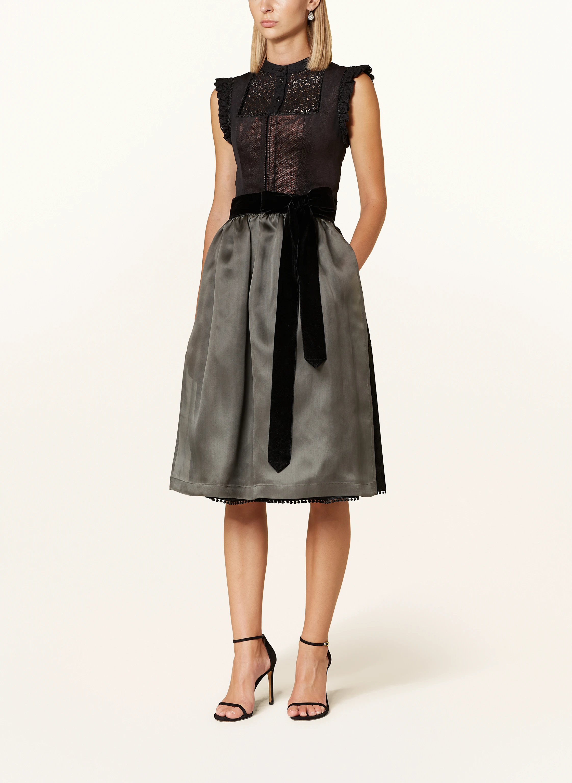 KINGA MATHE Dirndlbluse EMMA aus Spitze