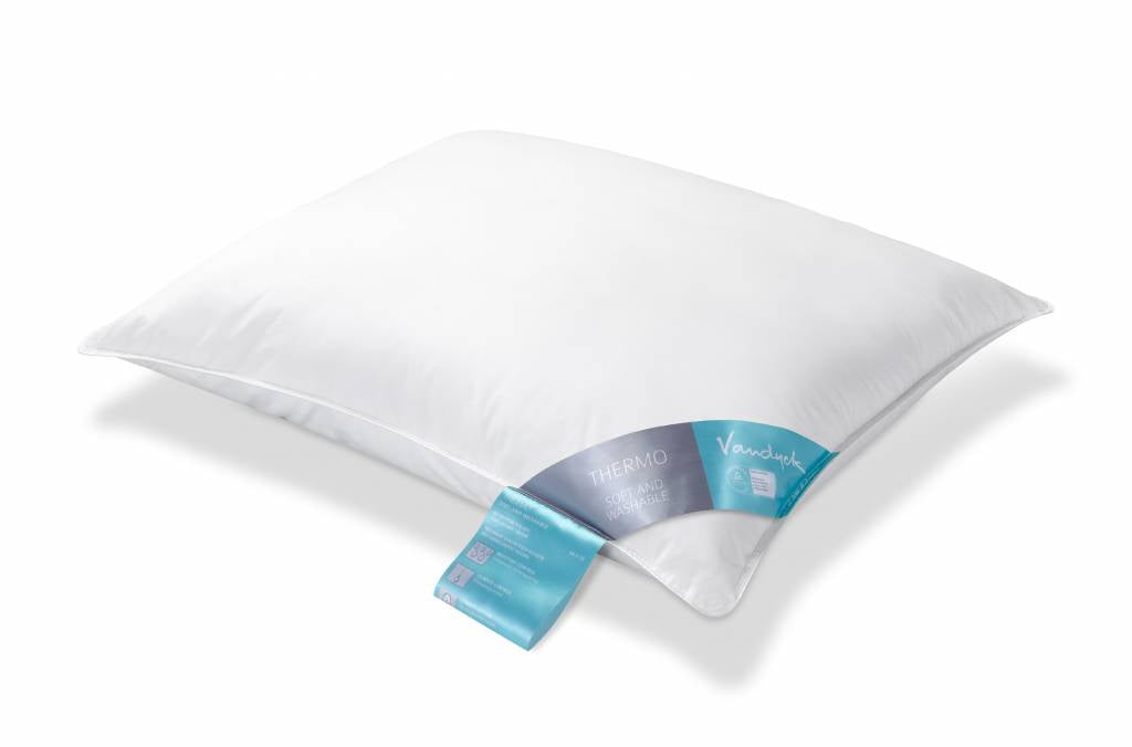 Thermo Hoofdkussen | Wit | Polyester
