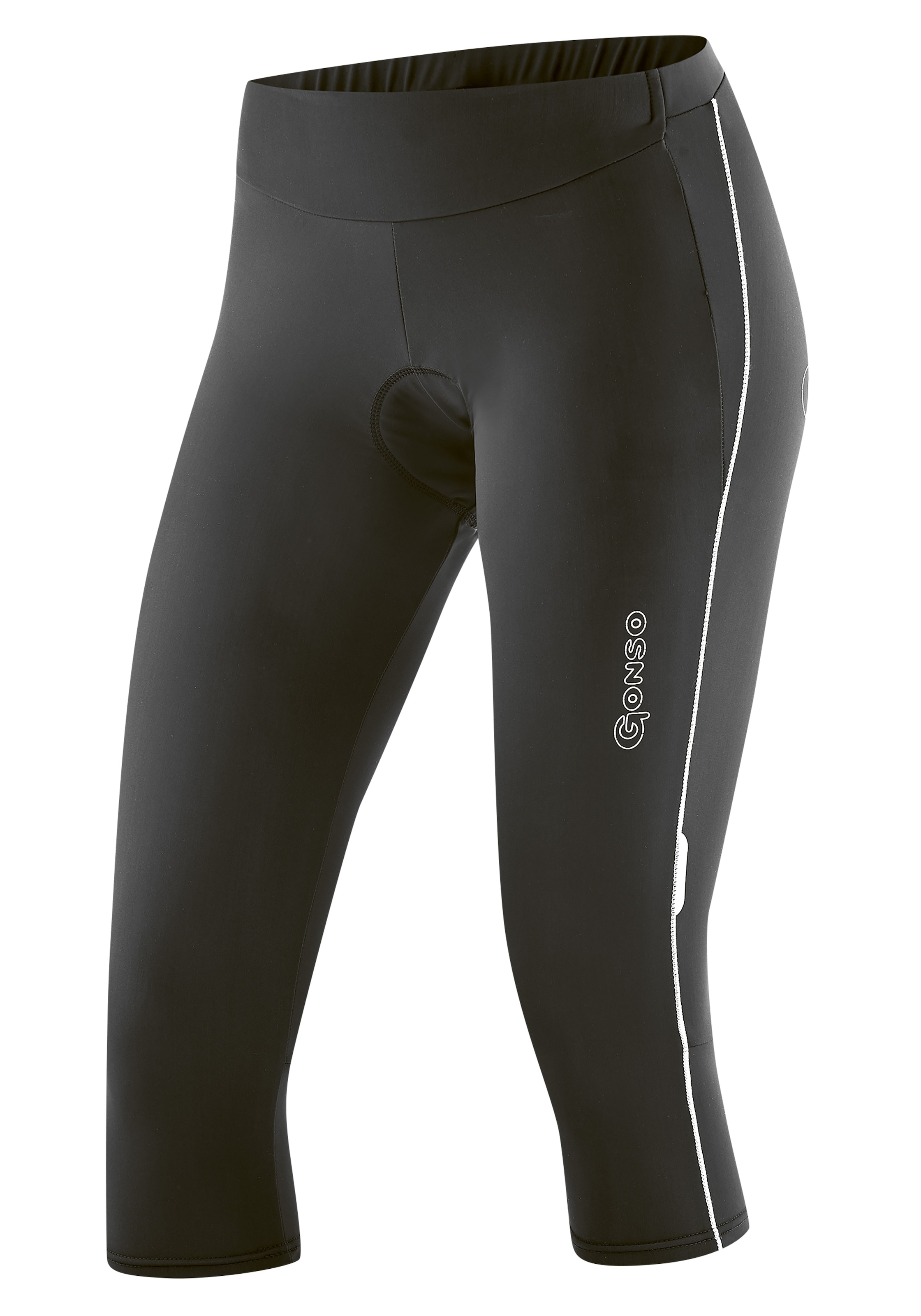 Gonso Fahrradhose »Lecce«  Damen Radhose, sportliche 3/4 Radlerhose mit Sitzpolster, Tight fit